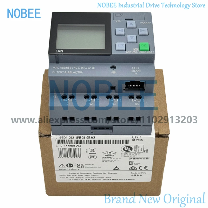 Logic 6ed1052-1fb08-0ba2 Controller Logo 230rce | 230V | Commercial Equipment