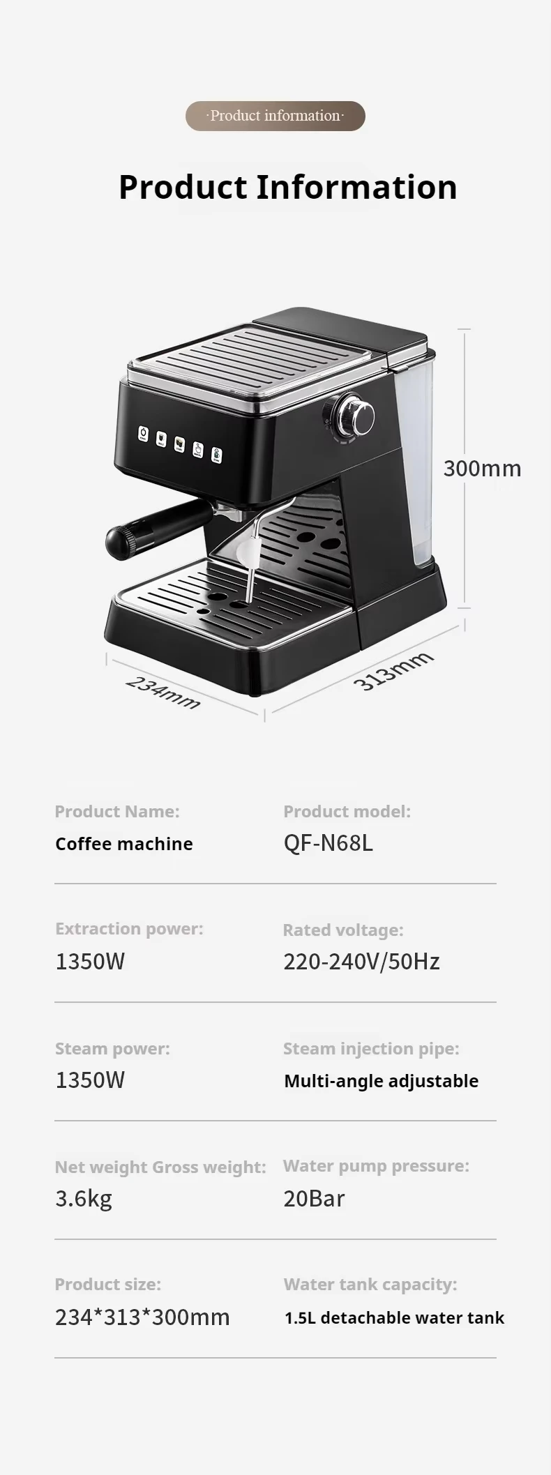 Commercial Equipment Unit Based On Black Bar Filter Easy German - White - Commercial Use | Commercial Equipment - Image 17
