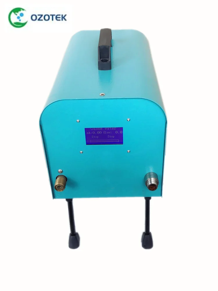 Floor Ozonated Legs Disinfection Generator | 200L | 220V | 100W | Stainless 304 | sky blue | WHITE | Industrial Ozone Generators