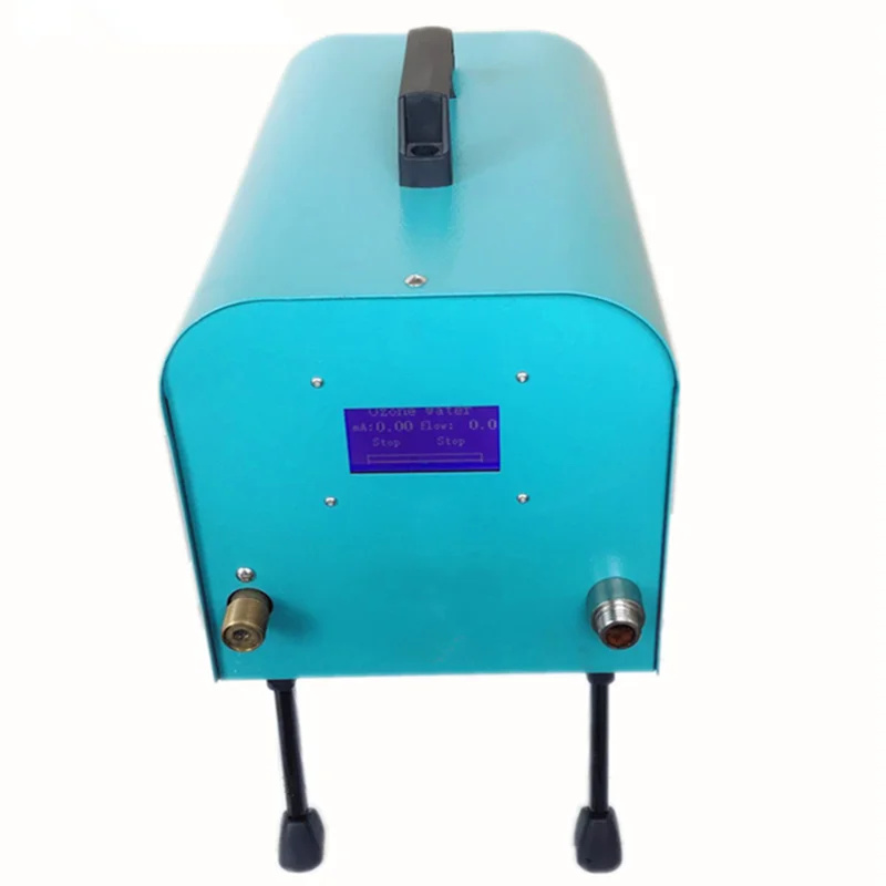 Floor Ozonated Legs Disinfection Generator | 200L | 220V | 100W | Stainless 304 | sky blue | WHITE | Industrial Ozone Generators - Image 3