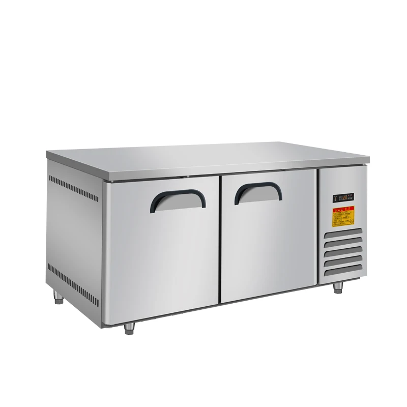 Steel Restaurant Undercounter Air-cooled Workbench Stainless Freezer (stainless Steel, Online) - Commercial Equipment - Commercial Use | Stainless ste