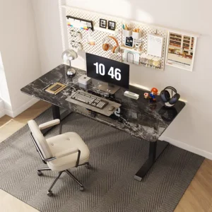 Table Lift Height Desk (rolled, Dual) | Commercial Equipment | Commercial Use | unique | durable | Wooden Table Top | Commercial Equipment