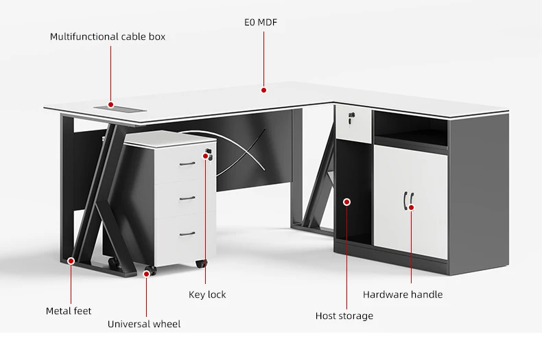 Table Station Office (customizable Color, Description) - Commercial Use - Commercial Equipment | customer | packing | should | Commercial Equipment - Image 5