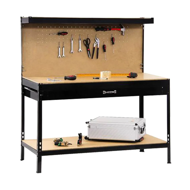 Table Steel 2025garage Bench Work Workbench 2-layered (states.) - Commercial Use - Commercial Equipment | states. | products | duty-free