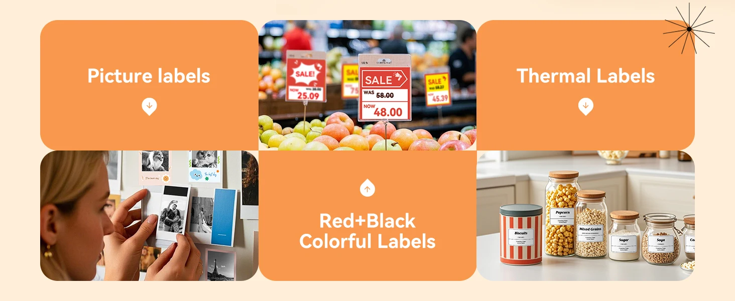 Tag Portable Label Niimbot 300dpi (printing, B21pro 300dpi 3rolls): Commercial Equipment - Commercial Use | barcode | inkless | suitable - Image 16