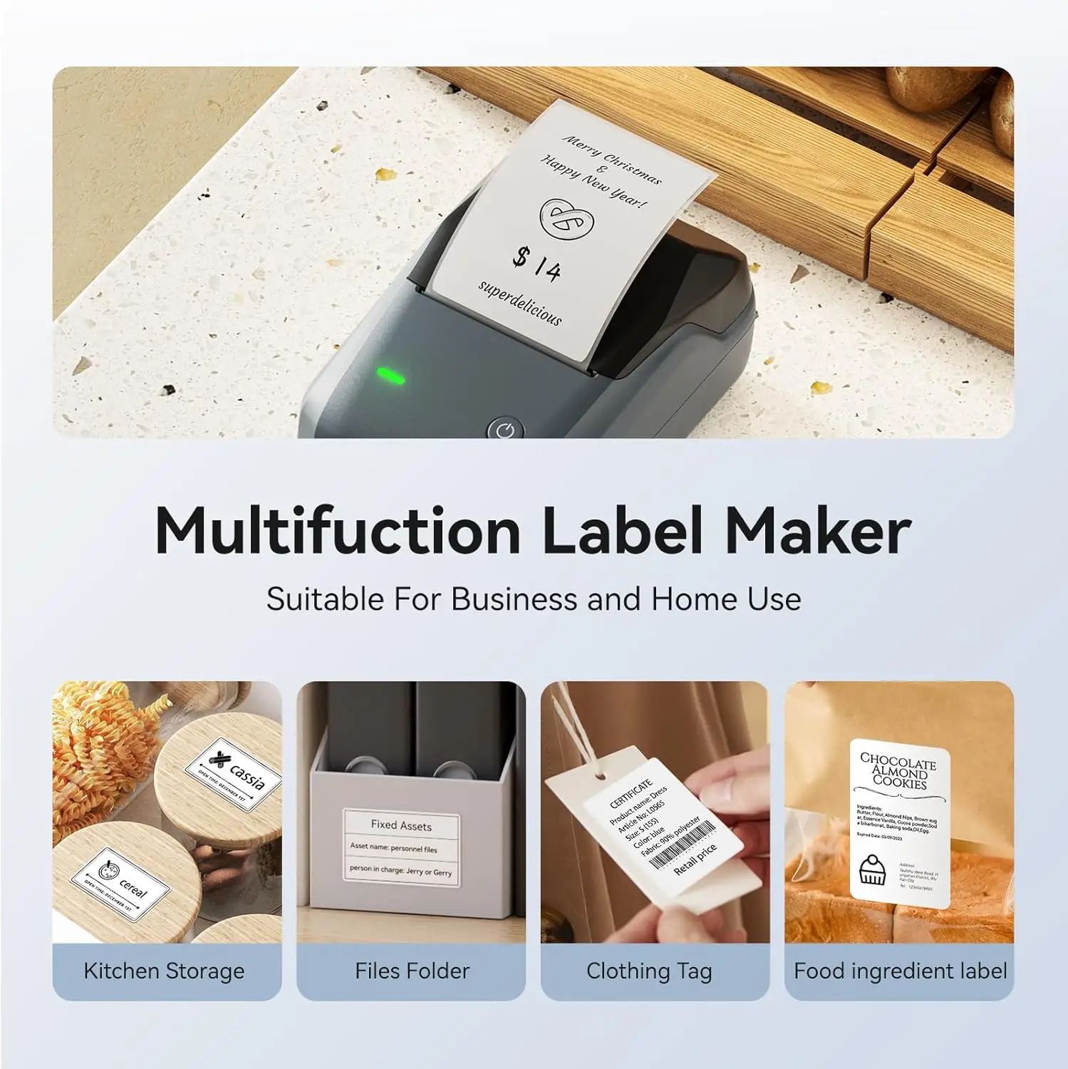 Tag Portable Label Niimbot 300dpi (printing, B21pro 300dpi 3rolls): Commercial Equipment - Commercial Use | barcode | inkless | suitable - Image 28