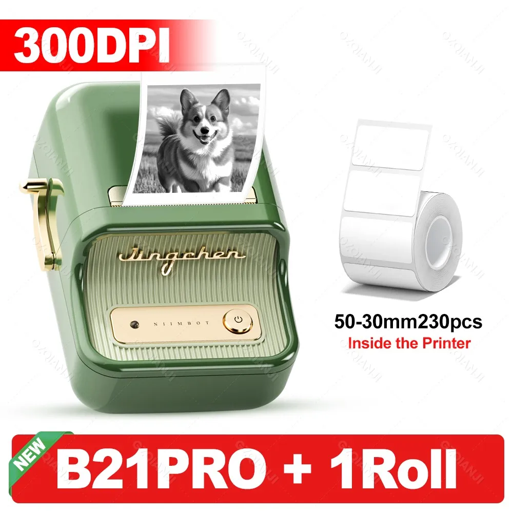 Tag Portable Label Niimbot 300dpi (printing, B21pro 300dpi 3rolls): Commercial Equipment - Commercial Use | barcode | inkless | suitable - Image 37
