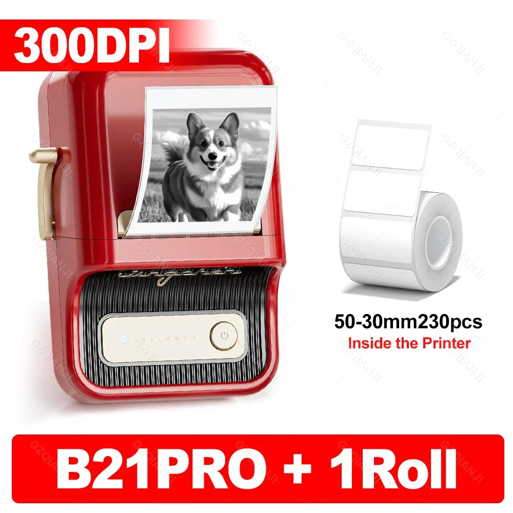 Tag Portable Label Niimbot 300dpi (printing, B21pro 300dpi 3rolls): Commercial Equipment - Commercial Use | barcode | inkless | suitable - Image 39