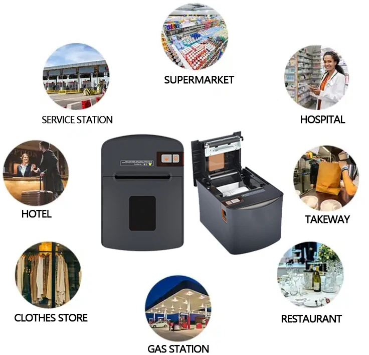 Terminal Thrmal Barcode (compatible, High-speed) - Commercial Use - Commercial Equipment | Touch Panel | easy | compatible | Commercial Equipment - Image 8