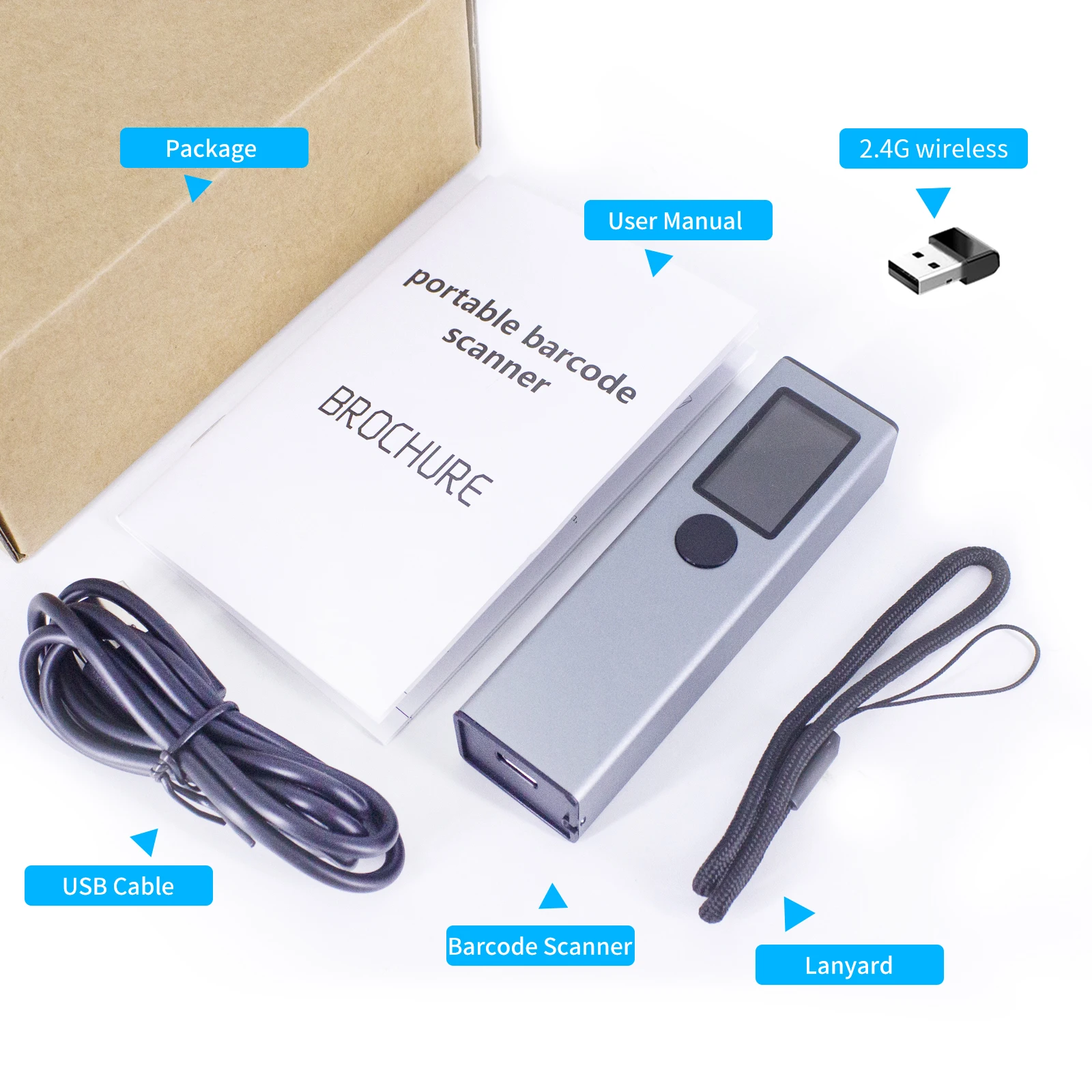 Tft Wired Prompt Screen Connection Barcode 2.4ghz (rechargeable, Tablet.) | Commercial Equipment | Commercial Use | well. - Image 5