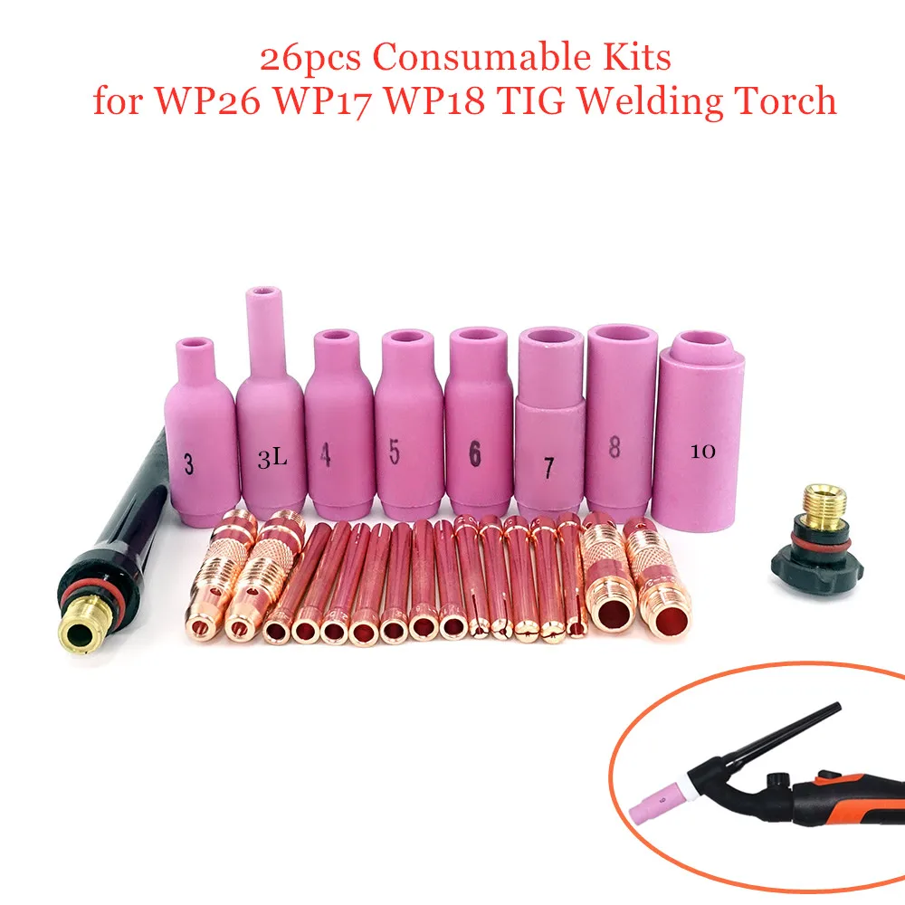 Tig Wp26 Gtaw Arc Gun Argon (cooling, Applications.) | Commercial Equipment | Commercial Use | high-amperage - Image 8