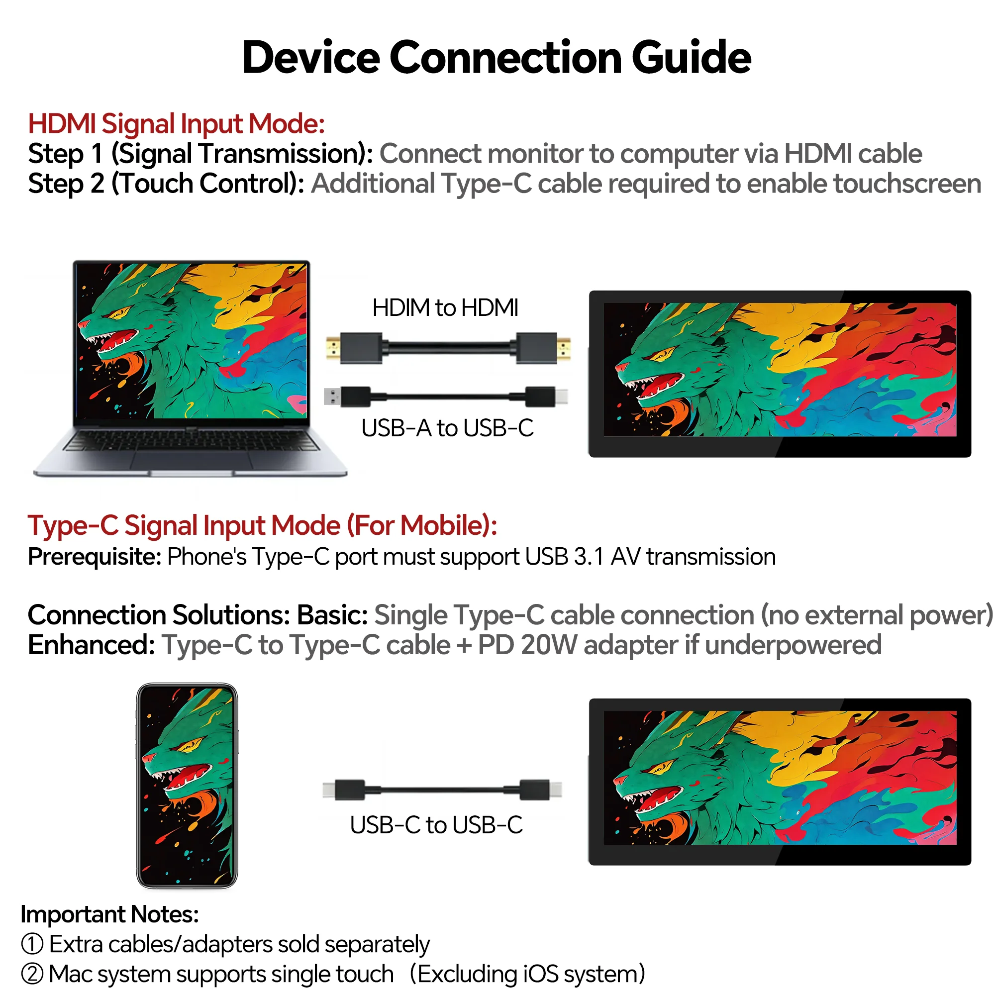 Touch Hdmi Ips Bar (panel) - Commercial Use - Commercial Equipment | grade | size | country | Commercial Equipment - Image 2