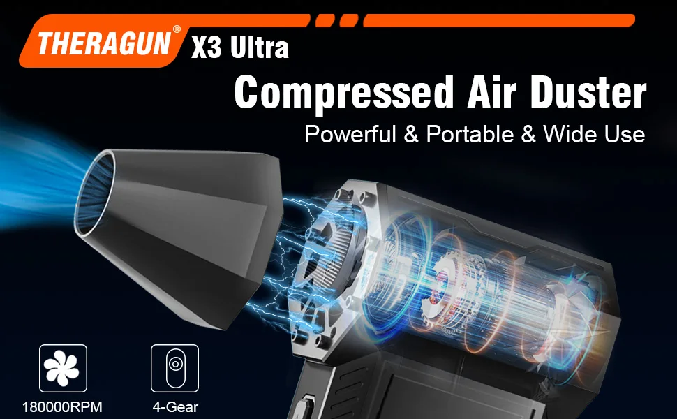 Turbo Mini Powerful Duster (230w, Disposable) | Commercial Equipment | Commercial Use | 230W - Image 2