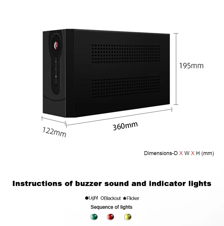 Ups Backup Power Offline (1200w, Please) | Commercial Equipment | Commercial Use | 1200W - Image 3