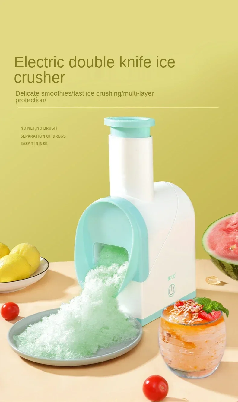 Usb Ice Home Smoothie (white) | Ice Machine | Bar & Restaurant Service | WHITE | Commercial Ice Machines - Image 2