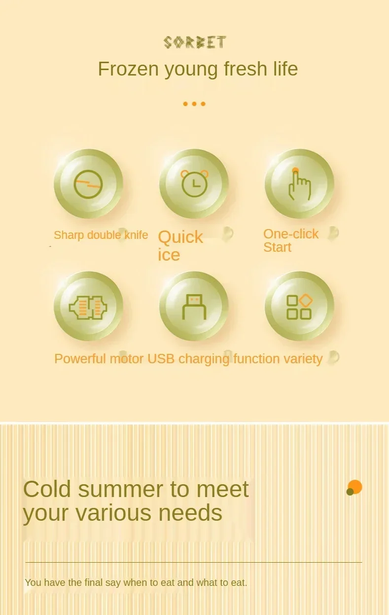 Usb Ice Home Smoothie (white) | Ice Machine | Bar & Restaurant Service | WHITE | Commercial Ice Machines - Image 3