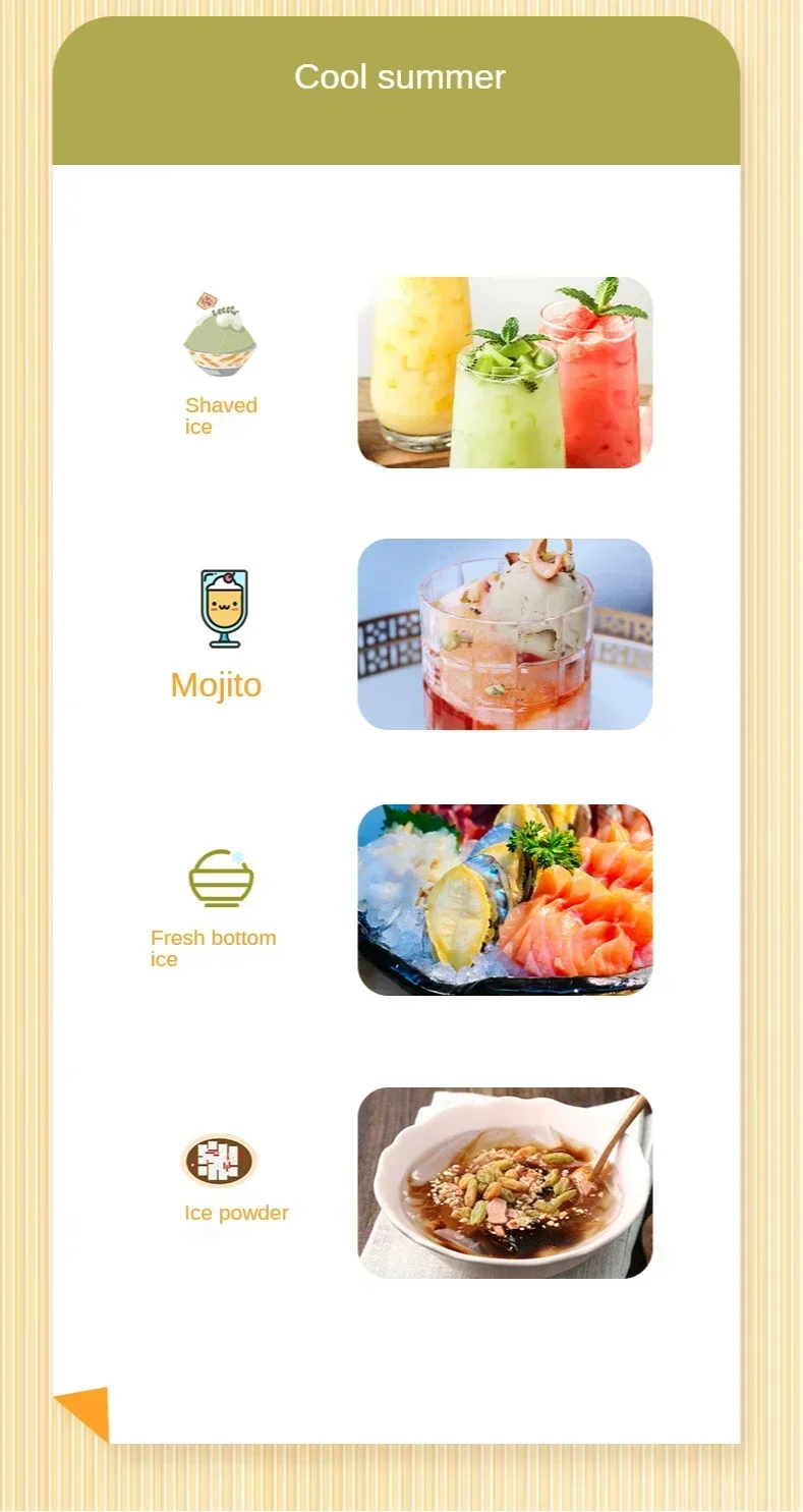 Usb Ice Home Smoothie (white) | Ice Machine | Bar & Restaurant Service | WHITE | Commercial Ice Machines - Image 4