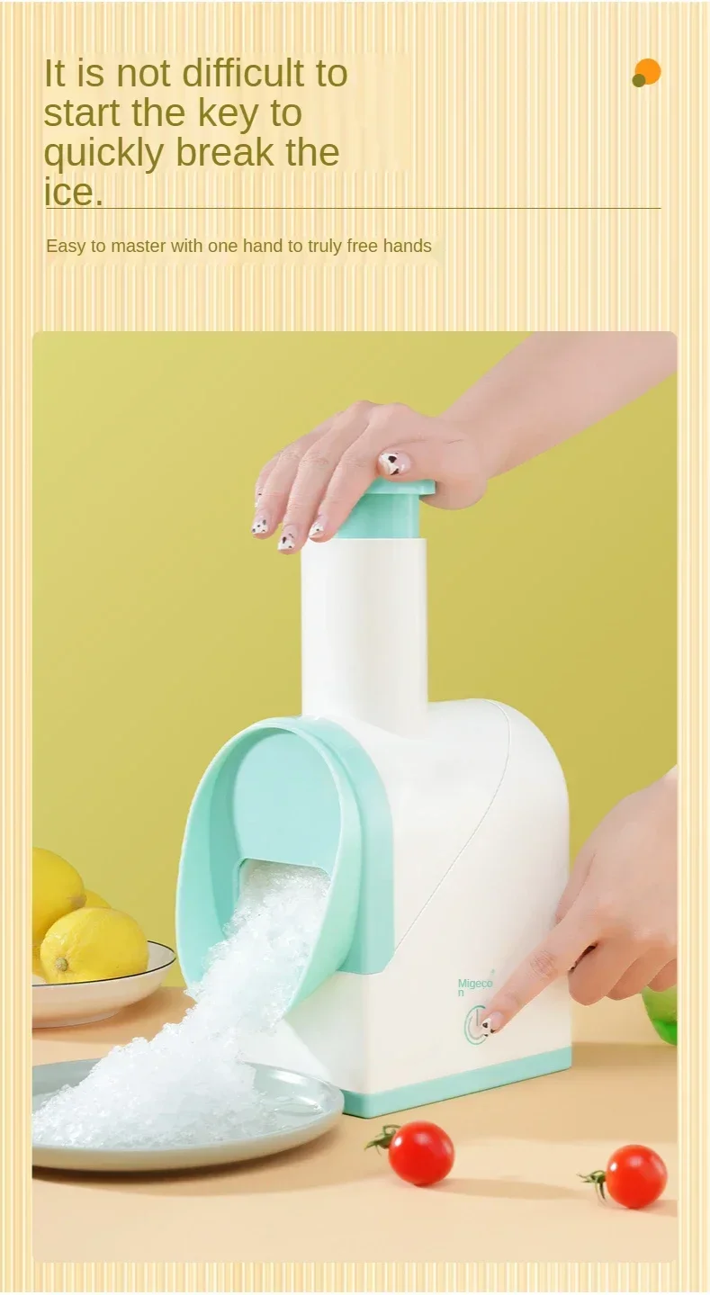 Usb Ice Home Smoothie (white) | Ice Machine | Bar & Restaurant Service | WHITE | Commercial Ice Machines - Image 6