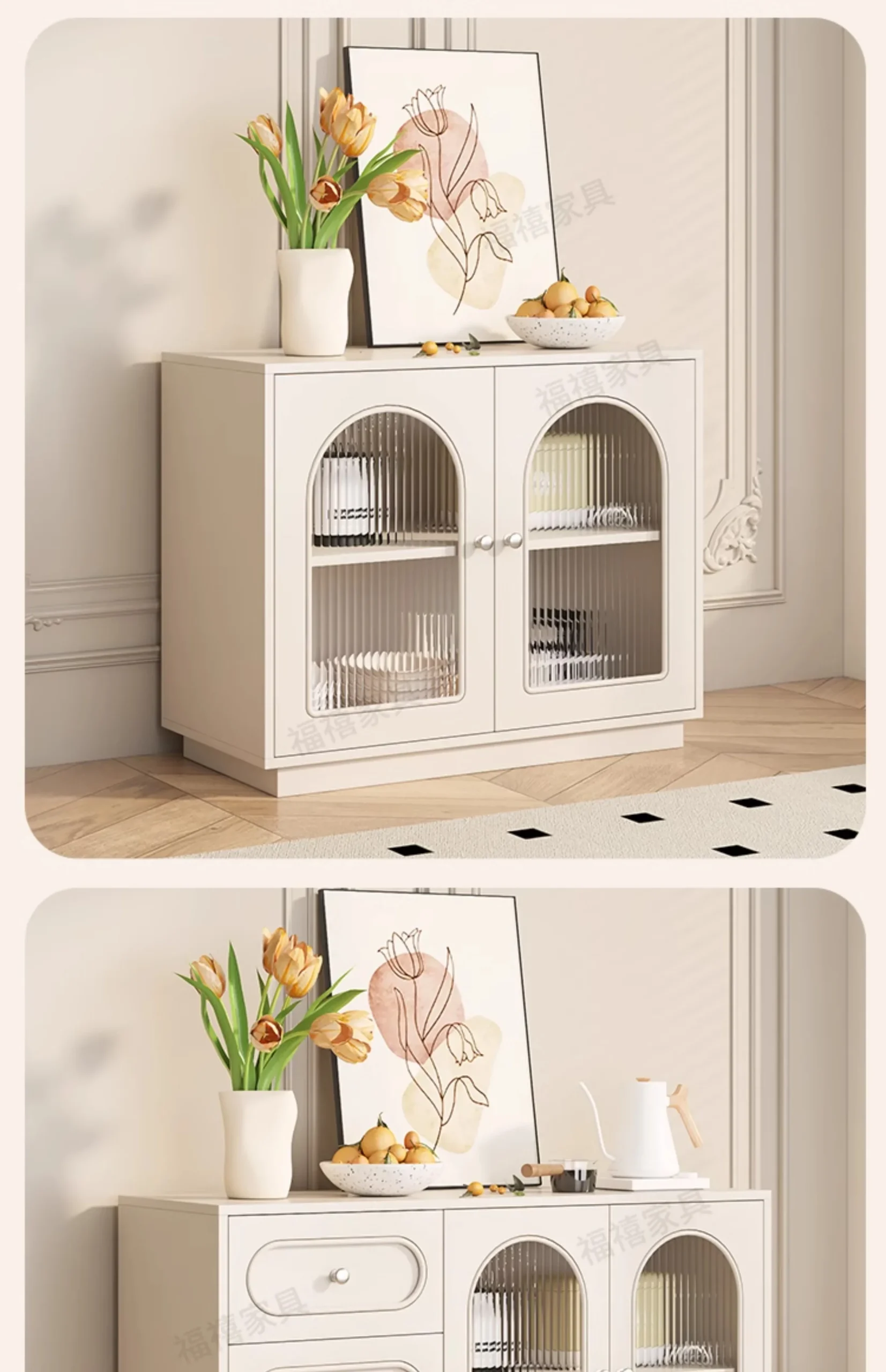White Cabinets Modern Floor Cabinet Girl (table, Flat) - Commercial Use - Commercial Equipment | scientific | small | storage. | Commercial Equipment - Image 24