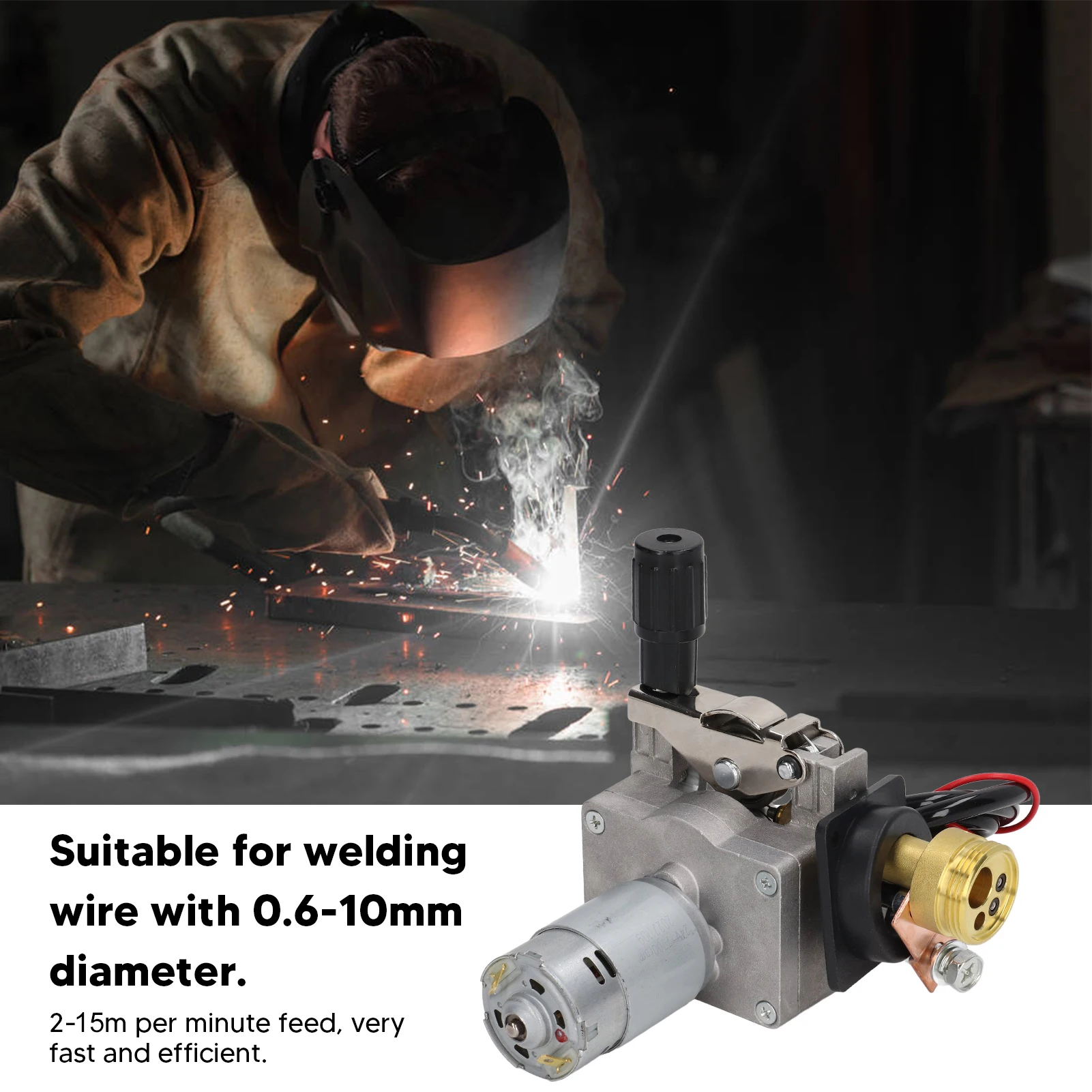 Wire Motor Roll Feeding Mig Welding (sturdy, Compact) - Commercial Equipment For Commercial Use | Aluminum | stable | working. - Image 4