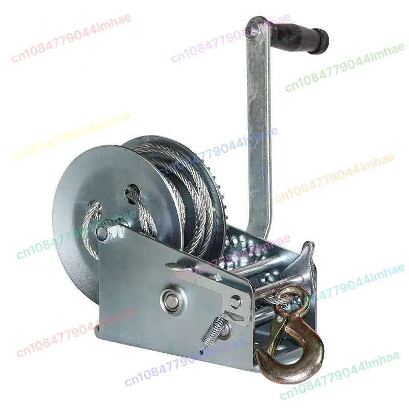 Wire Winch Hand Self-locking (model, 1200 Pounds) | Commercial Equipment | Commercial Use | hand winch | breaking | overall | Commercial Equipment