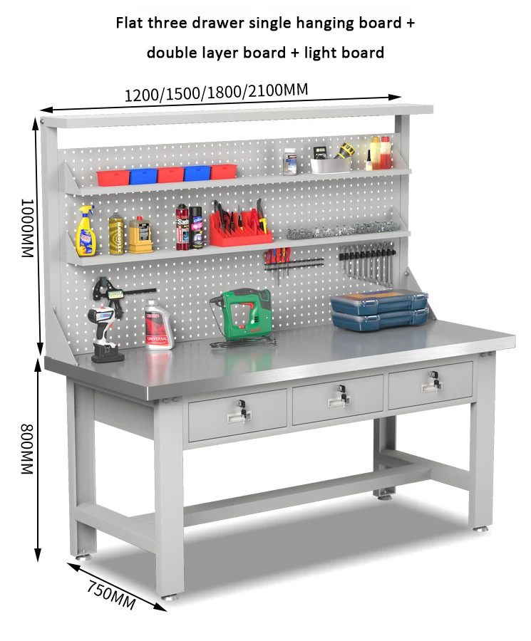 Workshop Packaging Anti-static Workbench (stainless Steel, Within) | Commercial Equipment | Commercial Use | Stainless steel - Image 19