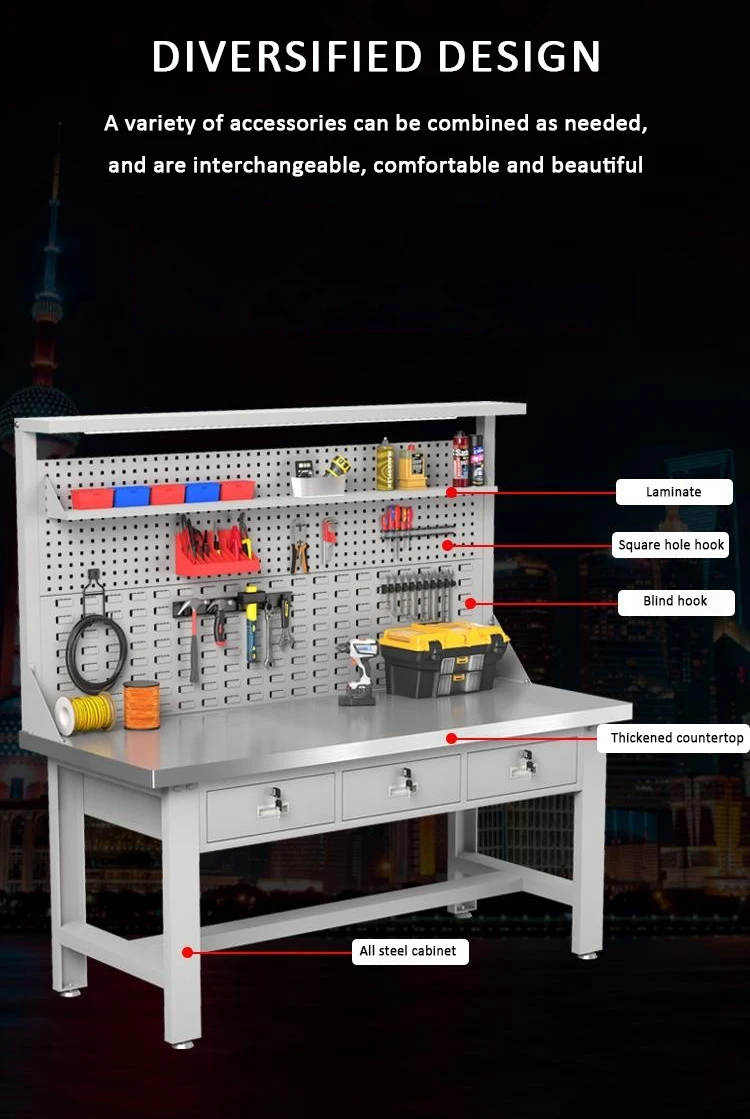 Workshop Packaging Anti-static Workbench (stainless Steel, Within) | Commercial Equipment | Commercial Use | Stainless steel - Image 3