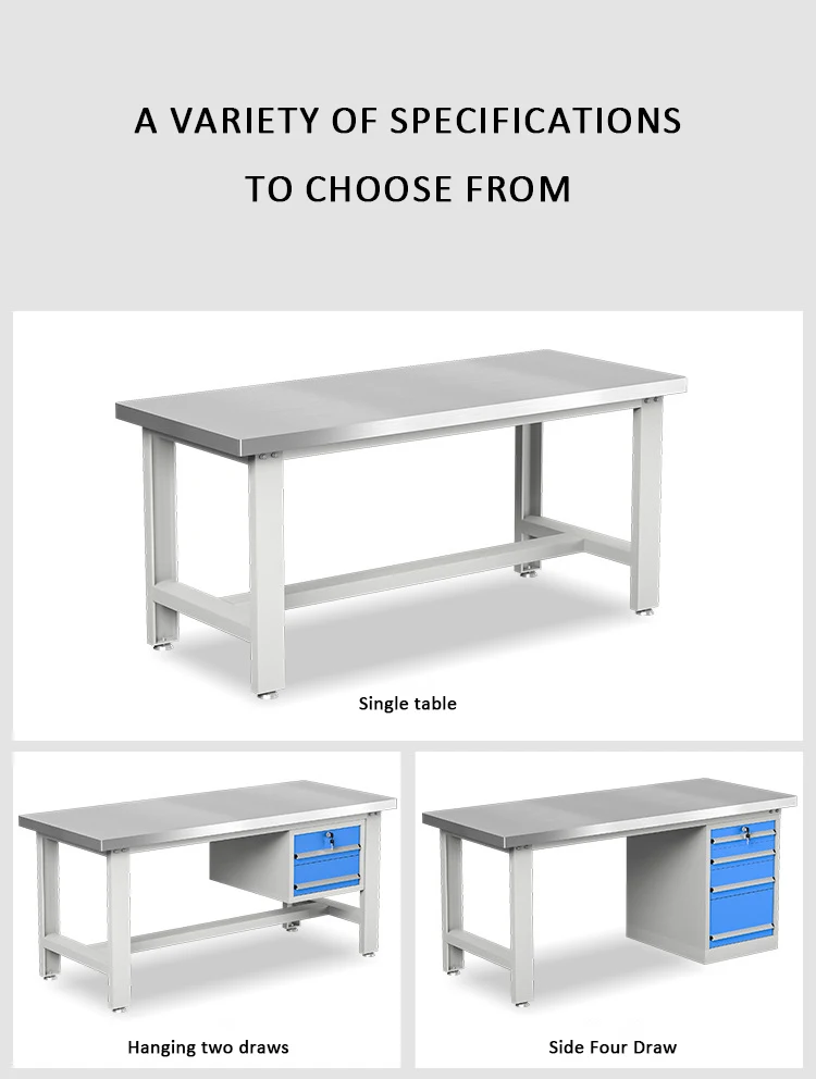 Workshop Packaging Anti-static Workbench (stainless Steel, Within) | Commercial Equipment | Commercial Use | Stainless steel - Image 4