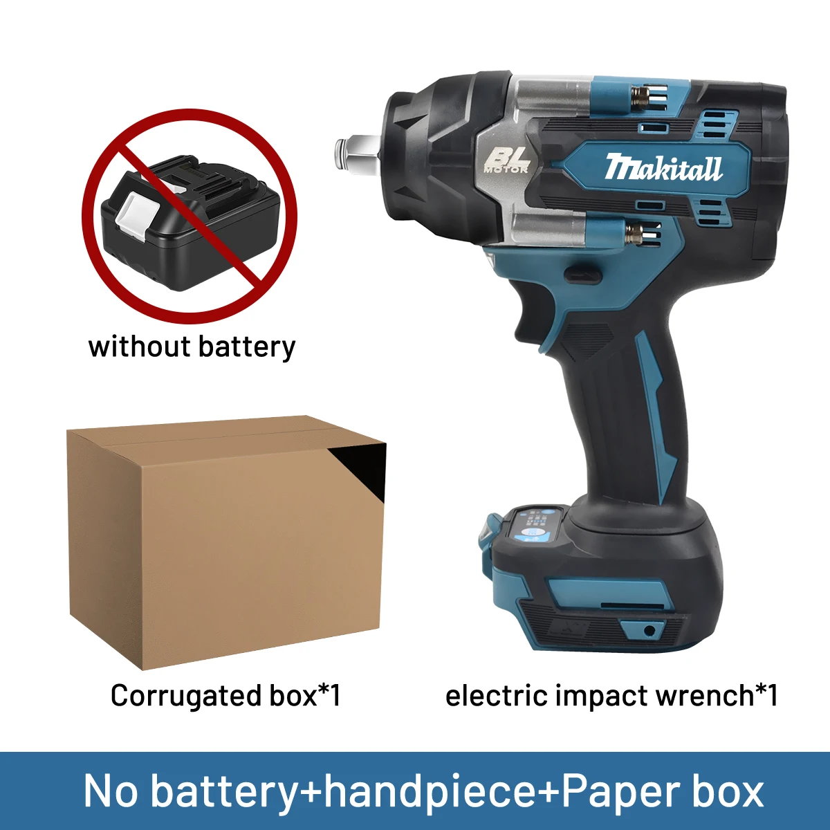Wrench Torque Makita (only Tool) - Commercial Equipment For Commercial Use | EU | Only tool | Commercial Equipment